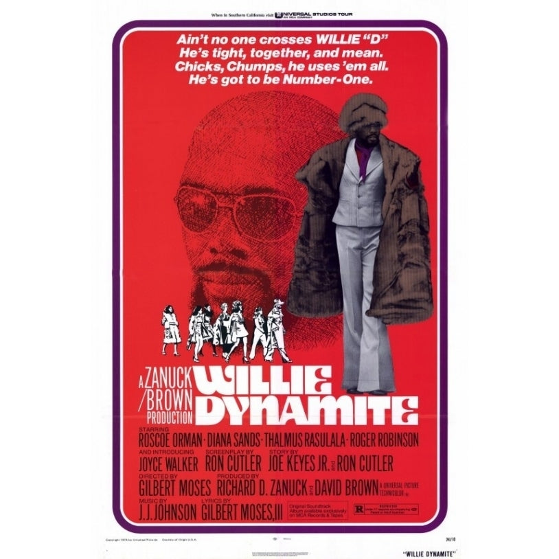 Willie Dynamite Movie Poster (11 x 17) - Item MOVCD1932 Image 1