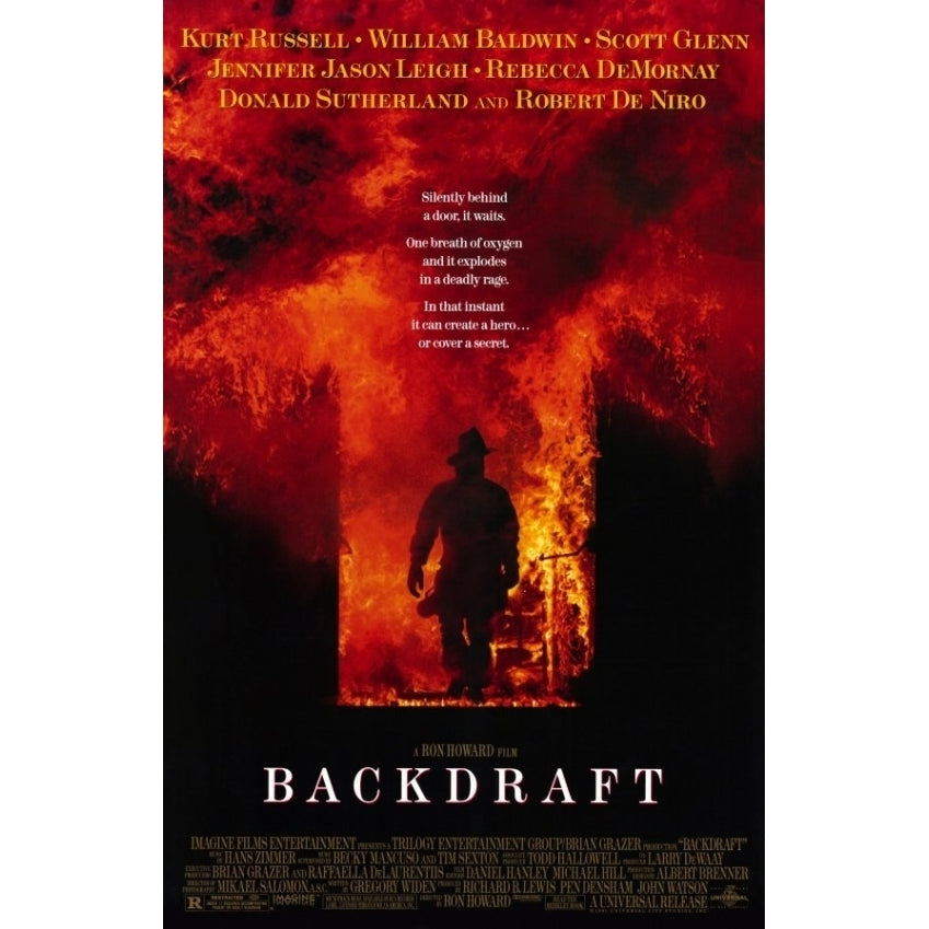 Backdraft Movie Poster (11 x 17) - Item MOVCD3696 Image 1