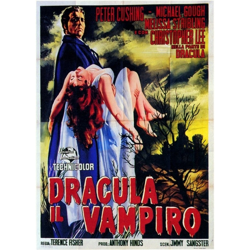 Horror of Dracula Movie Poster (11 x 17) - Item MOVCD6992 Image 1