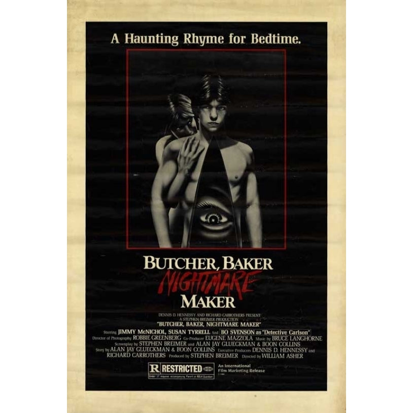 Butcher Baker Nightmare Maker Movie Poster (11 x 17) - Item MOVCD7865 Image 1