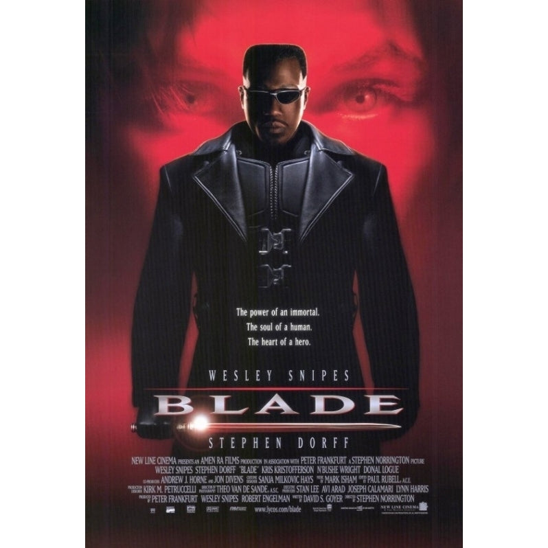 Blade Movie Poster (11 x 17) - Item MOVCD8818 Image 1