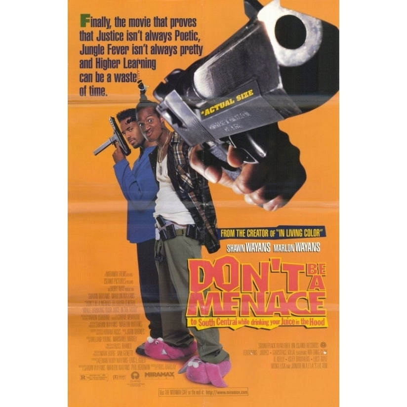 Dont Be a Menace to South Central While Drinking Your Juice in the Hood Movie Poster (11 x 17) - Item MOVCD9862 Image 1