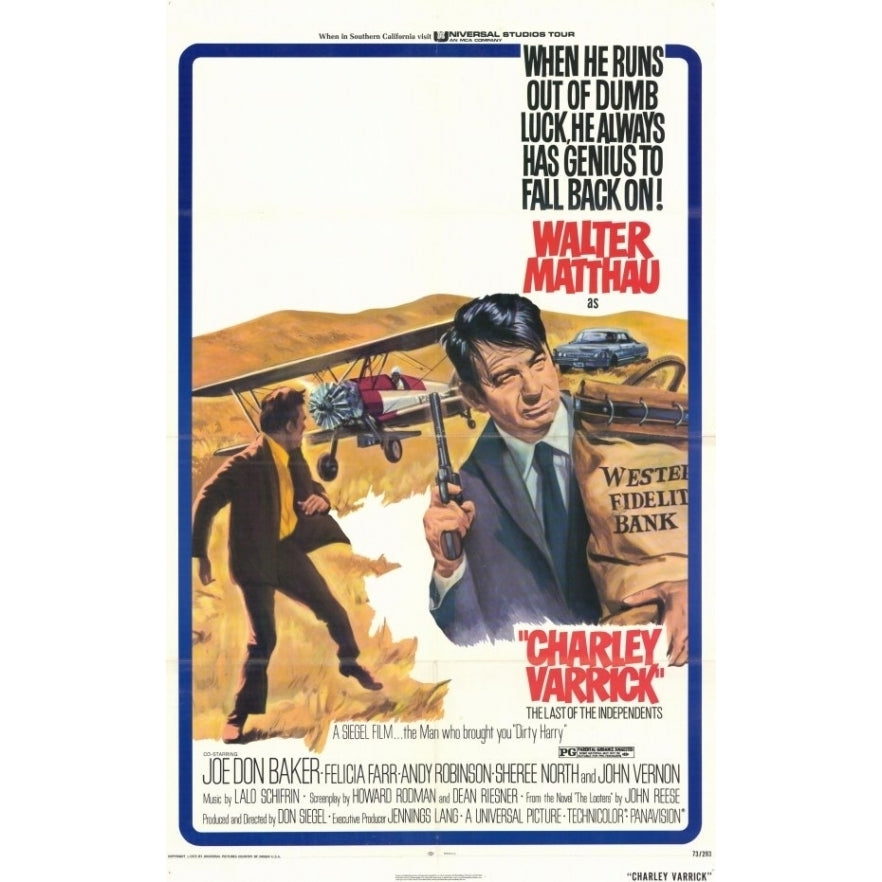 Charley Varrick Movie Poster (11 x 17) - Item MOVCE0078 Image 1