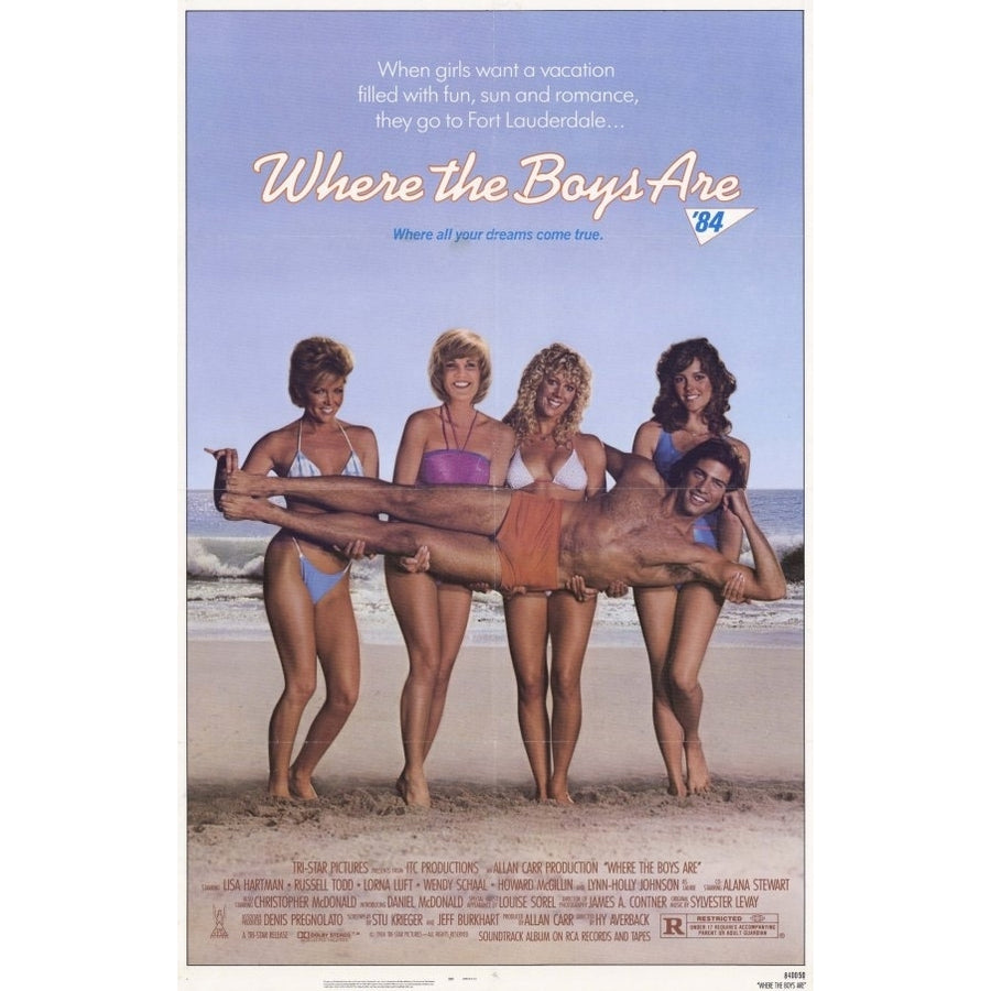 Where the Boys Are 84 Movie Poster Print (11 x 17) - Item MOVCE0971 Image 1