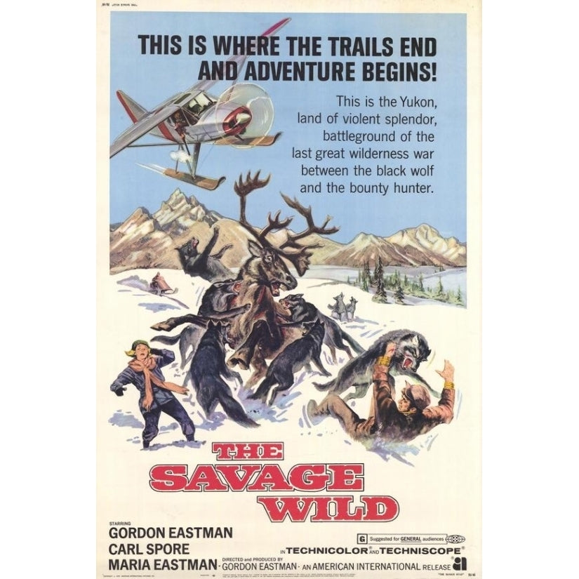 The Savage Wild Movie Poster (11 x 17) - Item MOVCE2865 Image 1