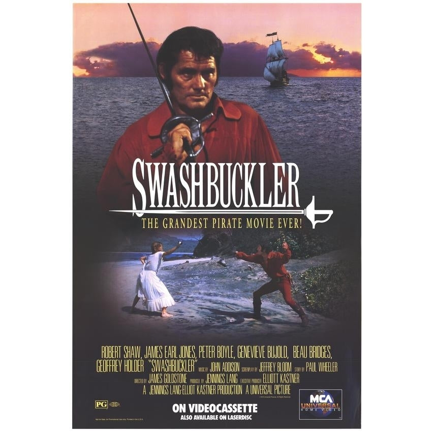 Swashbuckler Movie Poster Print (11 x 17) - Item MOVCE3689 Image 1