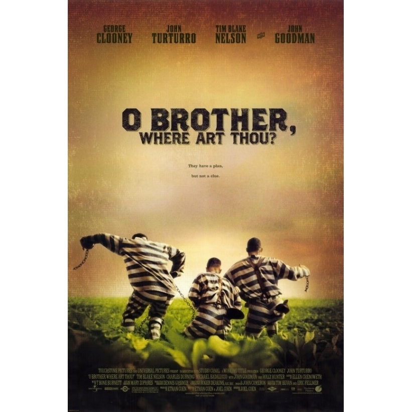 O Brother Where Art Thou Movie Poster (11 x 17) - Item MOVCE5121 Image 1