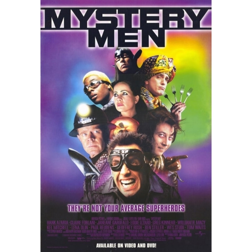 Mystery Men Movie Poster (11 x 17) - Item MOVCE6221 Image 1