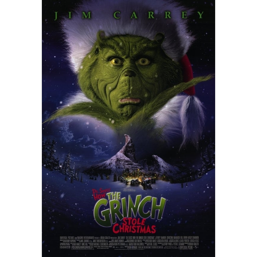 Dr. Seuss How the Grinch Stole Christmas Movie Poster Print (11 x 17) - Item MOVCE6177 Image 1