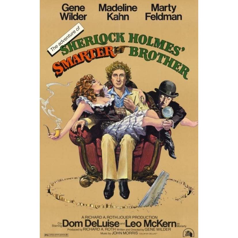 The Adventures of Sherlock Holmes Smarter Brother Movie Poster (11 x 17) - Item MOVCE9173 Image 1