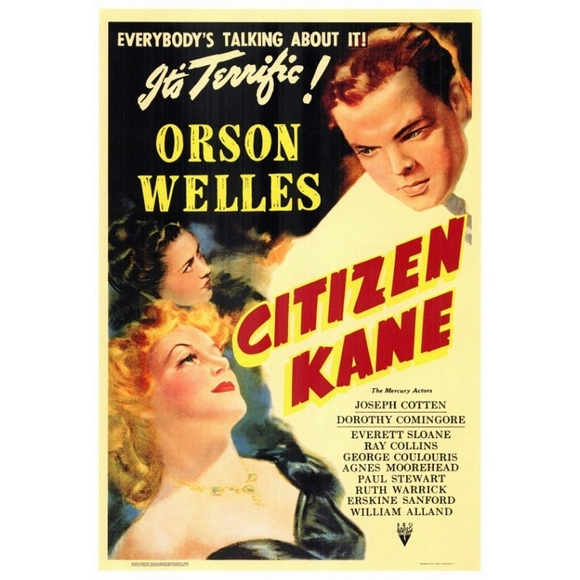 Citizen Kane Movie Poster Print (27 x 40) - Item MOVCF0176 Image 1