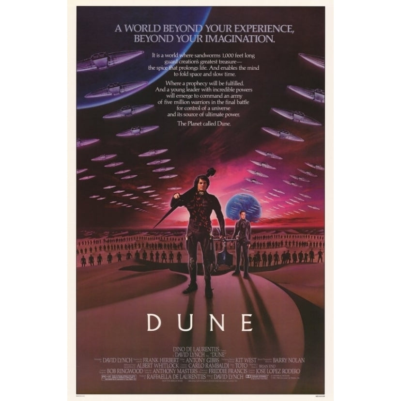 Dune Movie Poster Print (27 x 40) - Item MOVCF0165 Image 1