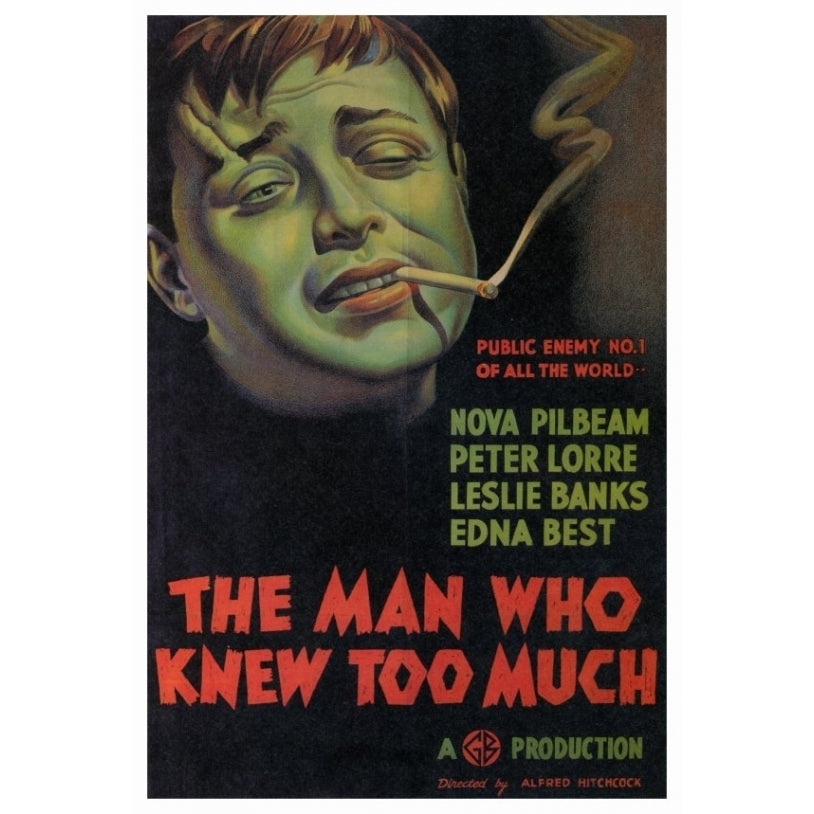 The Man Who Knew Too Much Movie Poster Print (27 x 40) - Item MOVCF0292 Image 1