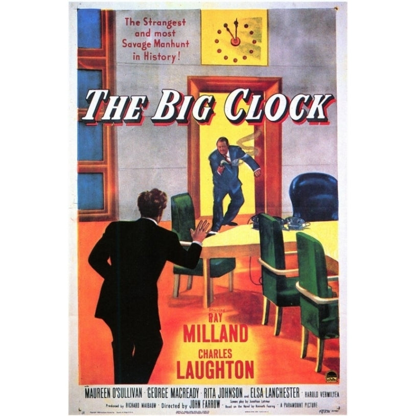 The Big Clock Movie Poster Print (27 x 40) - Item MOVCF0331 Image 1