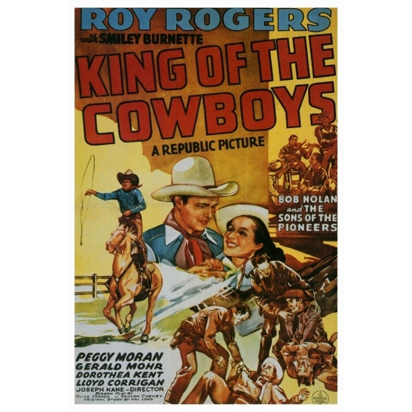 King of the Cowboys Movie Poster Print (27 x 40) - Item MOVCF0336 Image 1