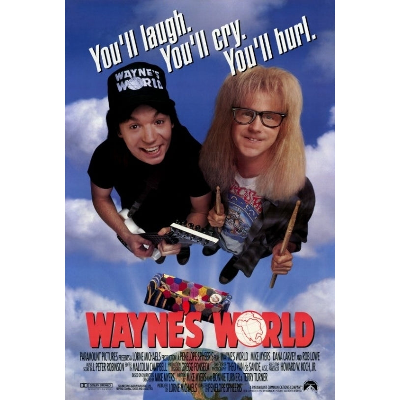 Waynes World Movie Poster Print (27 x 40) - Item MOVCF0328 Image 1