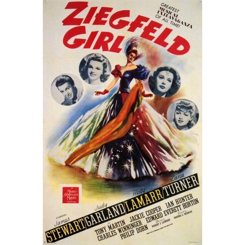 Ziegfeld Girl Movie Poster Print (27 x 40) - Item MOVCF0358 Image 1