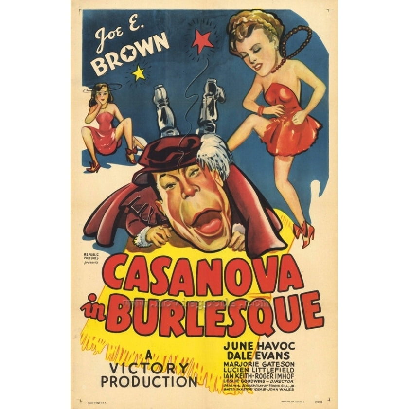 Casanova in Burlesque Movie Poster Print (27 x 40) - Item MOVCF0381 Image 1