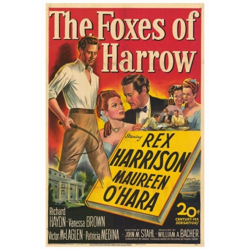 The Foxes of Harrow Movie Poster Print (27 x 40) - Item MOVCF0410 Image 1