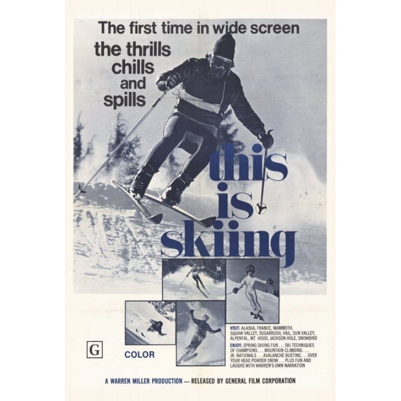 This is Skiing Movie Poster Print (27 x 40) - Item MOVCF0409 Image 1