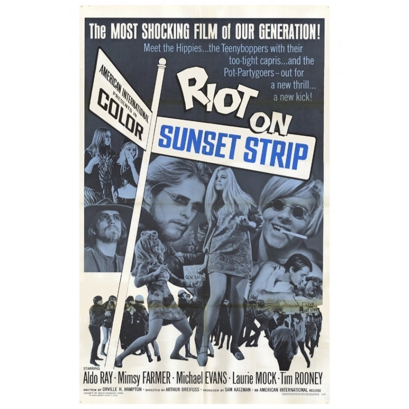 Riot on Sunset Strip Movie Poster Print (27 x 40) - Item MOVCF0437 Image 1