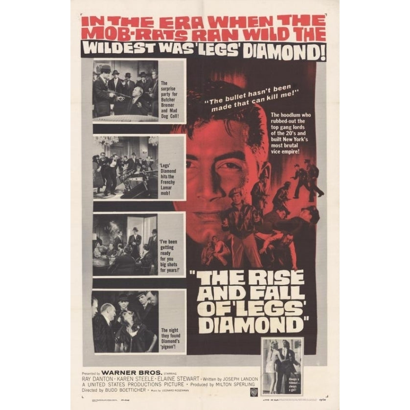 The Rise and Fall of Legs Diamond Movie Poster Print (27 x 40) - Item MOVCF0448 Image 1