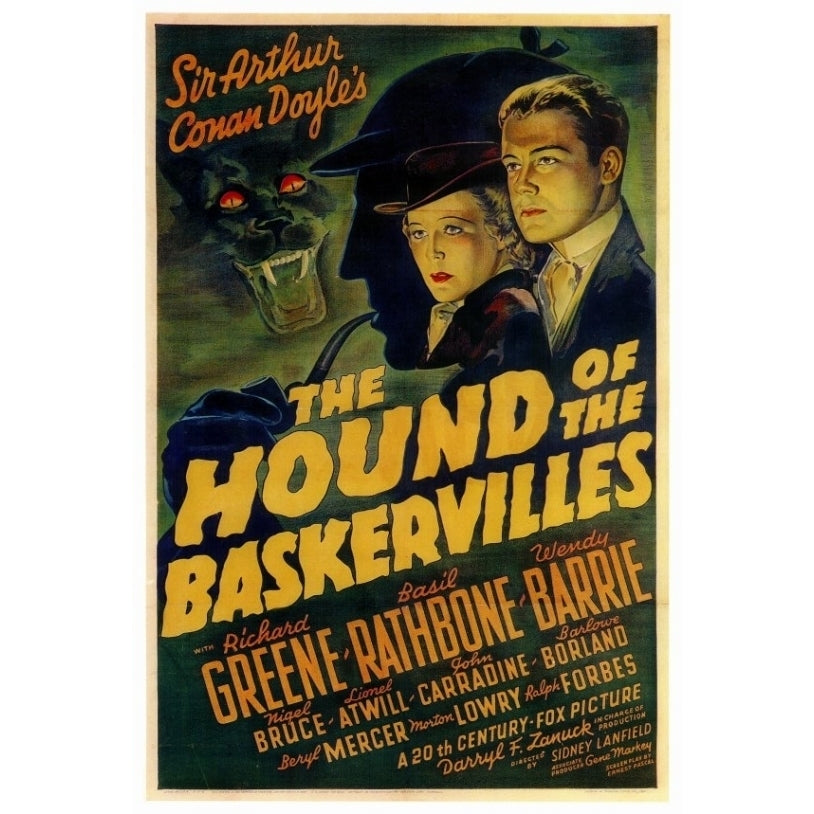 The Hound of the Baskervilles Movie Poster Print (27 x 40) - Item MOVCF1173 Image 1