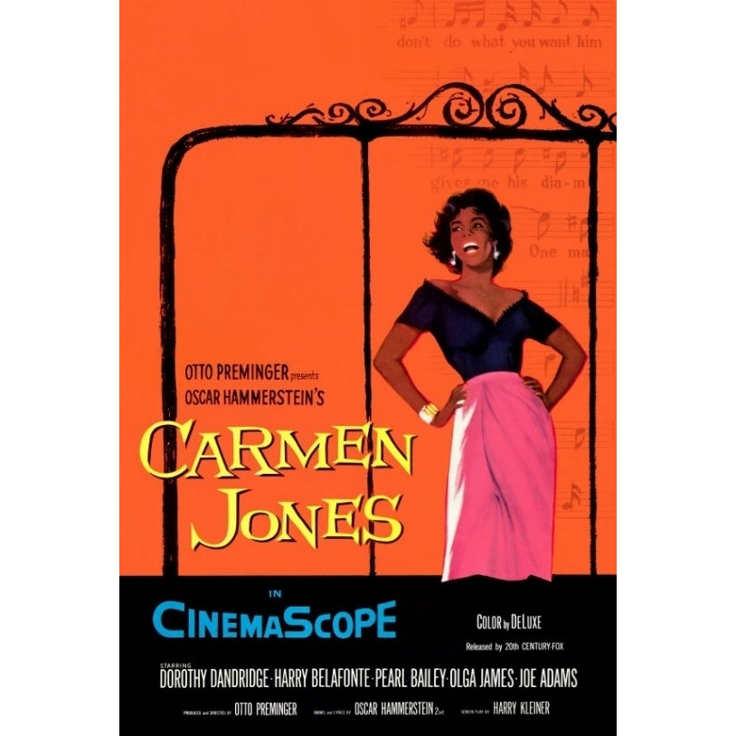 Carmen Jones Movie Poster Print (27 x 40) - Item MOVCF1186 Image 1