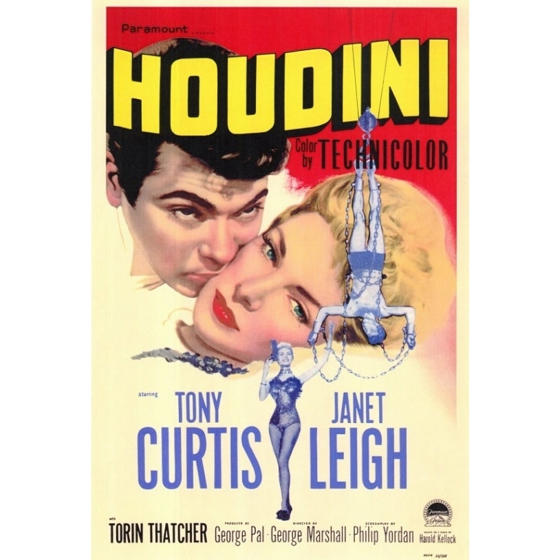 Houdini Movie Poster Print (27 x 40) - Item MOVCF1182 Image 1