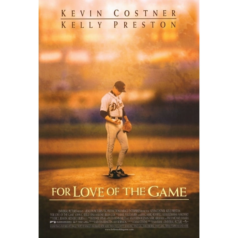 For Love of the Game Movie Poster Print (27 x 40) - Item MOVCF1261 Image 1