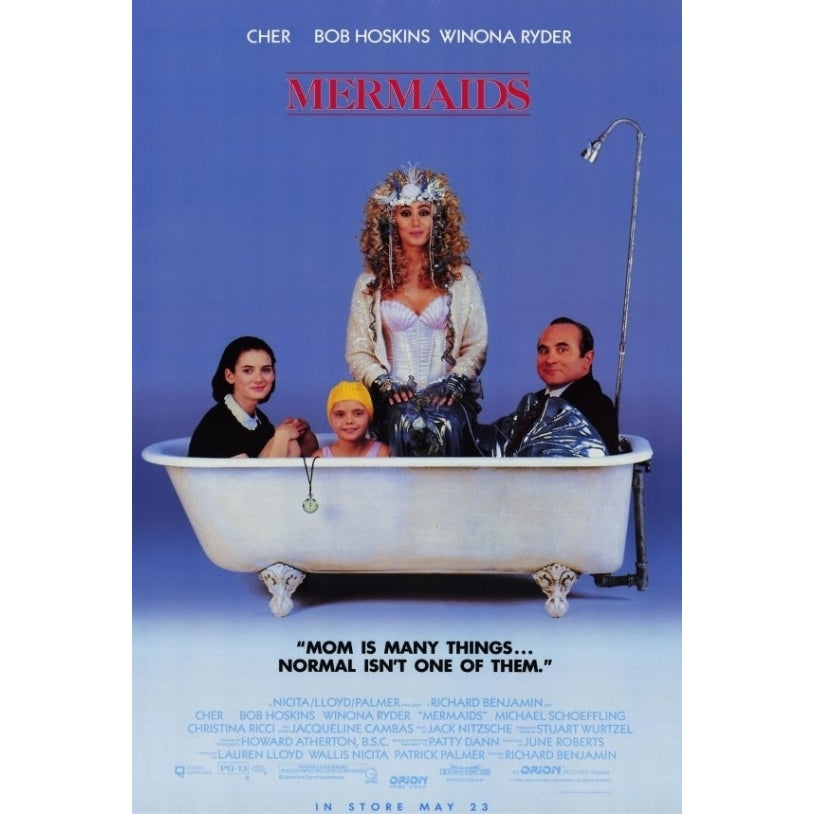 Mermaids Movie Poster Print (27 x 40) - Item MOVCF1310 Image 1