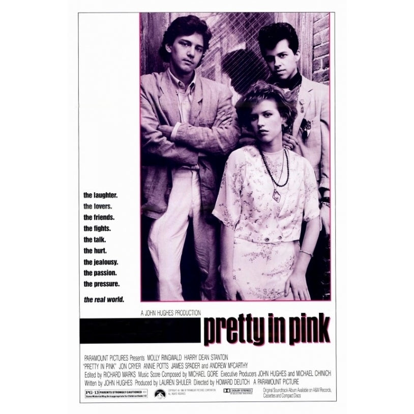 Pretty in Pink Movie Poster Print (27 x 40) - Item MOVCF1375 Image 1