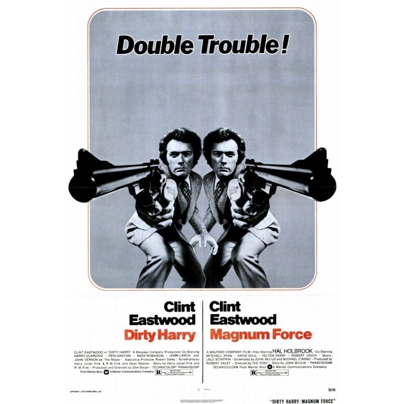 Magnum Force / Dirty Harry Movie Poster Print (27 x 40) - Item MOVCF1430 Image 1