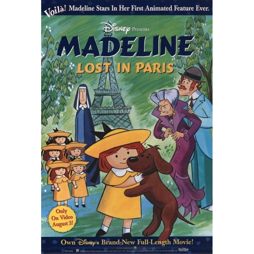 Madeline: Lost in Paris Movie Poster Print (27 x 40) - Item MOVCF1436 Image 1