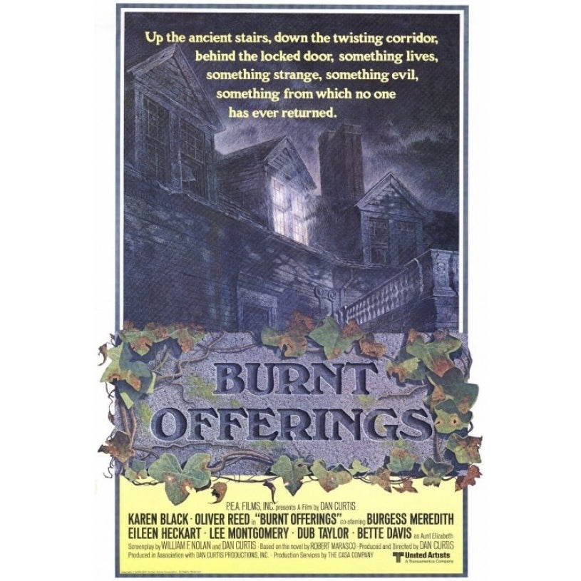 Burnt Offerings Movie Poster Print (27 x 40) - Item MOVCF1443 Image 1