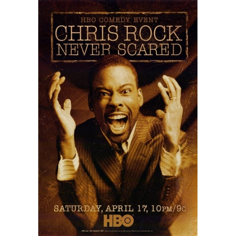 Chris Rock: Never Scared Movie Poster Print (27 x 40) - Item MOVCF1504 Image 1