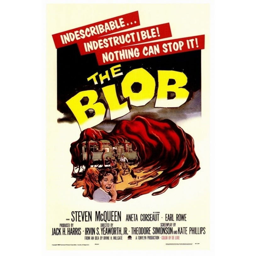 The Blob Movie Poster Print (27 x 40) - Item MOVCF2189 Image 1