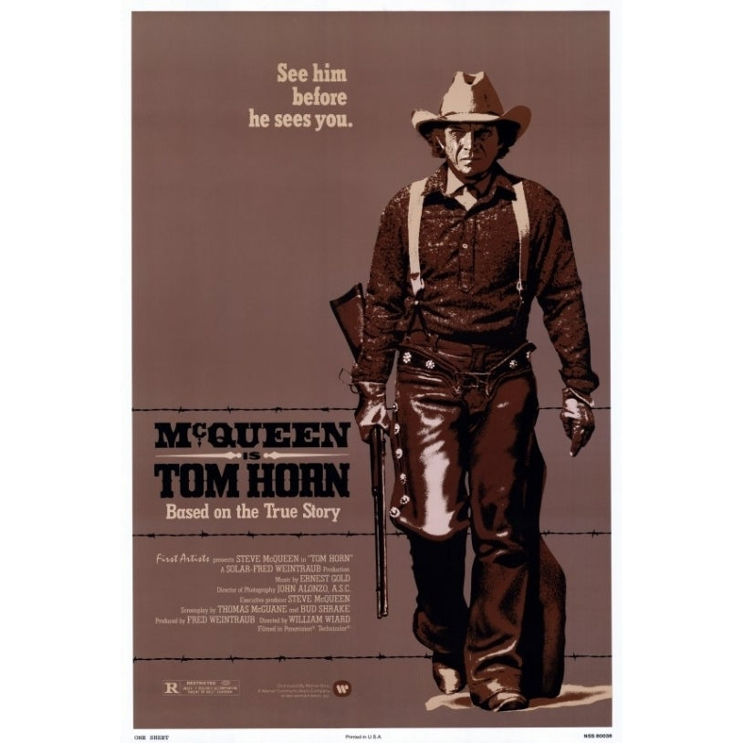 Tom Horn Movie Poster Print (27 x 40) - Item MOVCF2322 Image 1