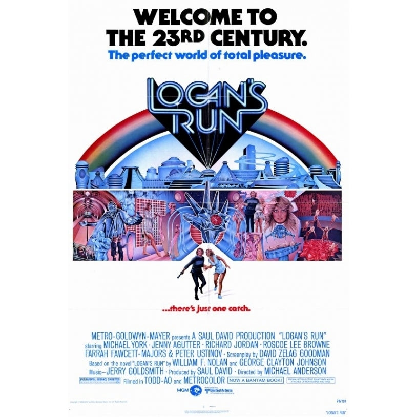 Logans Run Movie Poster Print (27 x 40) - Item MOVCF2371 Image 1