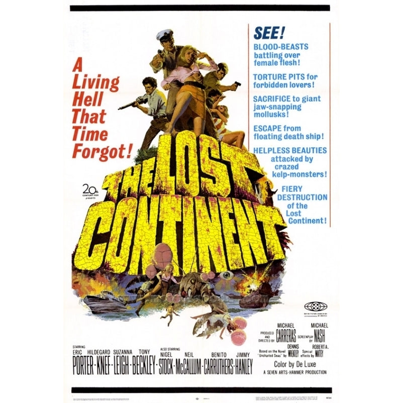 The Lost Continent Movie Poster Print (27 x 40) - Item MOVCF2382 Image 1