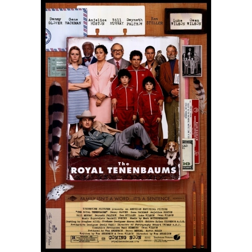 The Royal Tenenbaums Movie Poster Print (27 x 40) - Item MOVCF2414 Image 1