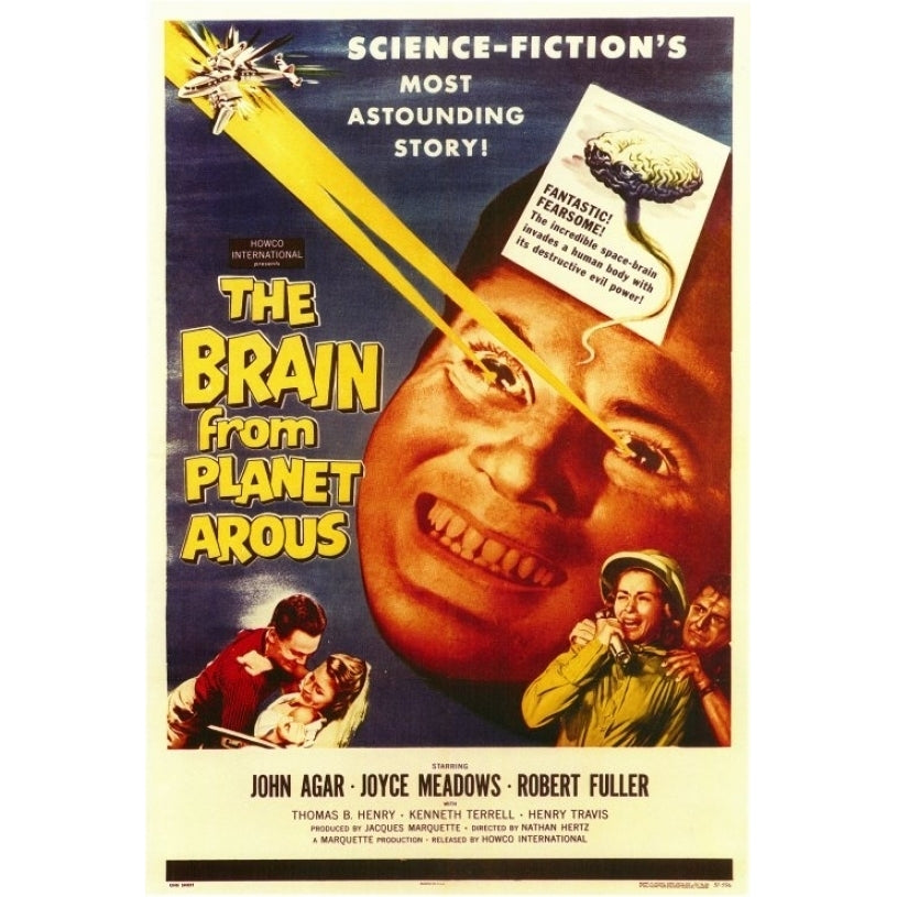 The Brain from Planet Arous Movie Poster Print (27 x 40) - Item MOVCF3180 Image 1