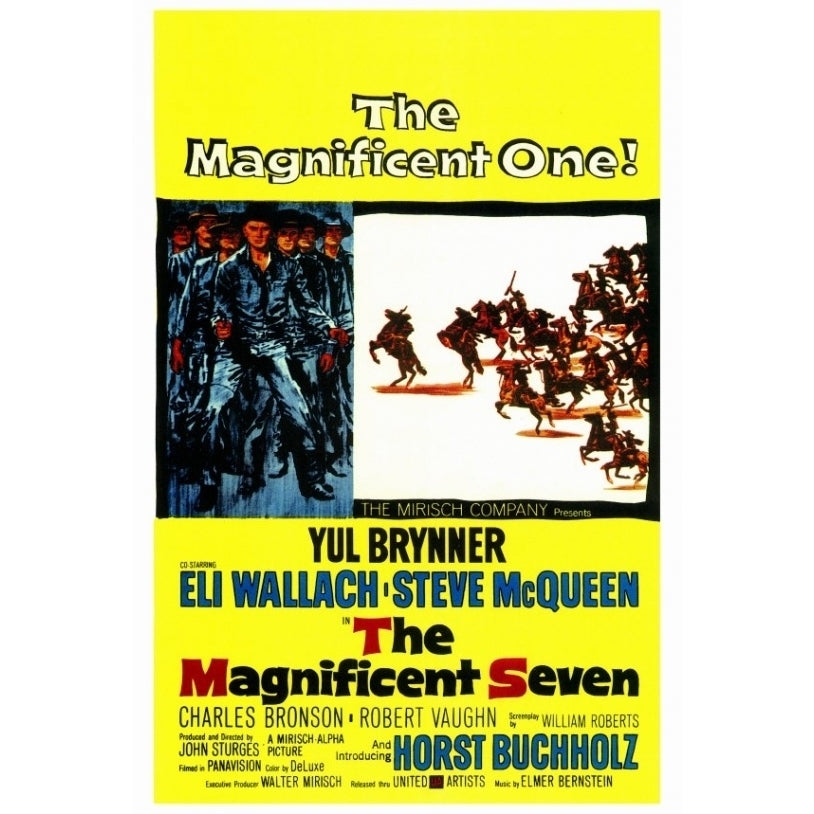 The Magnificent Seven Movie Poster Print (27 x 40) - Item MOVCF3187 Image 1