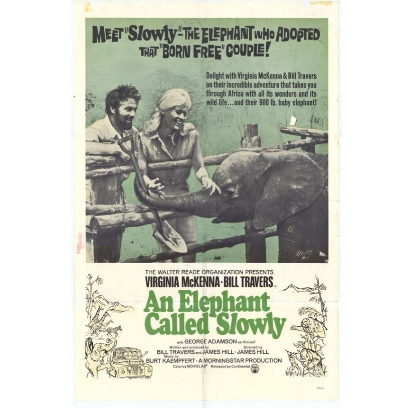 An Elephant Called Slowly Movie Poster (11 x 17) - Item MOVCF3199 Image 1