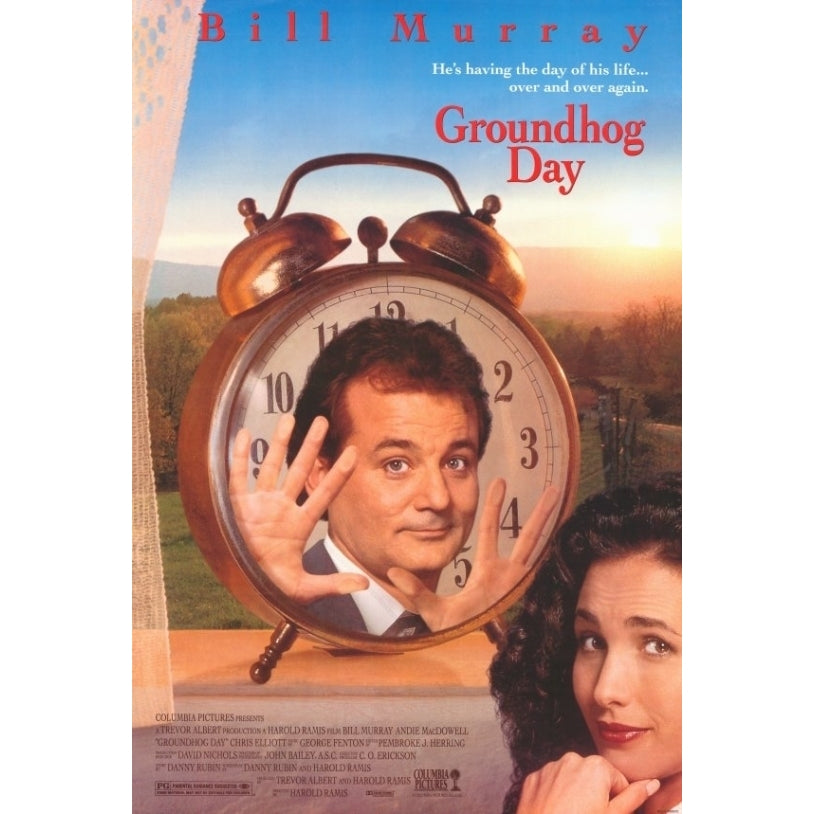 Groundhog Day Movie Poster Print (27 x 40) - Item MOVCF3245 Image 1