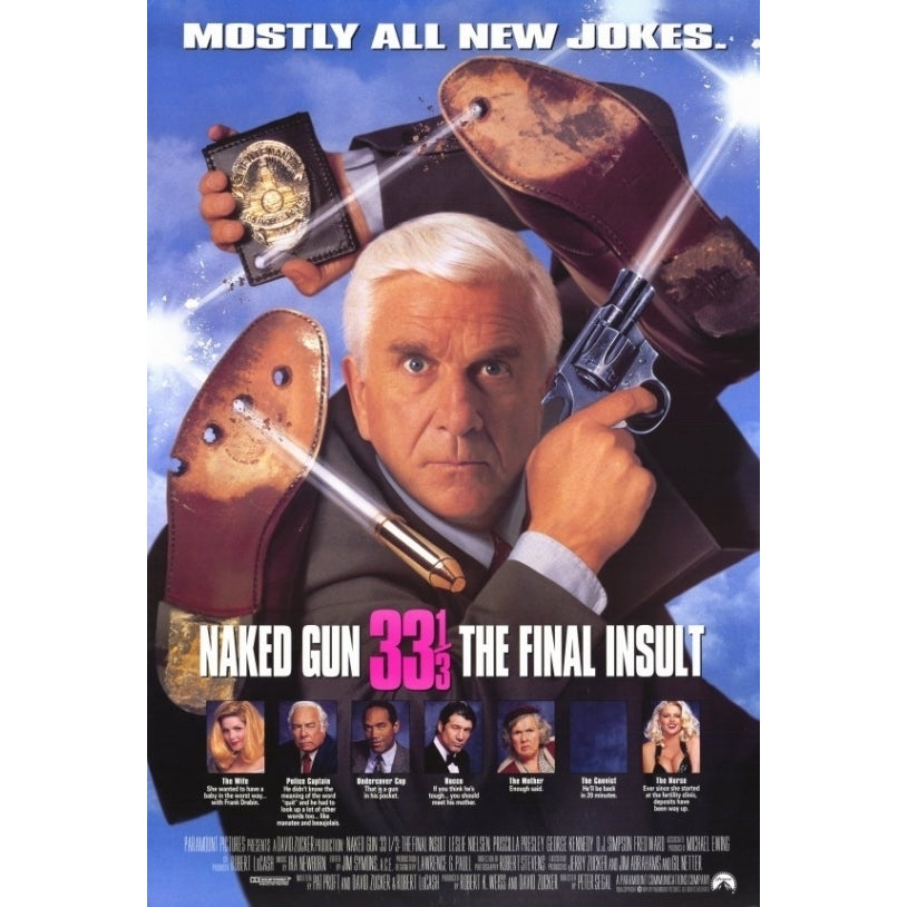 Naked Gun 33 1/3: The Final Insult Movie Poster Print (27 x 40) - Item MOVCF3317 Image 1