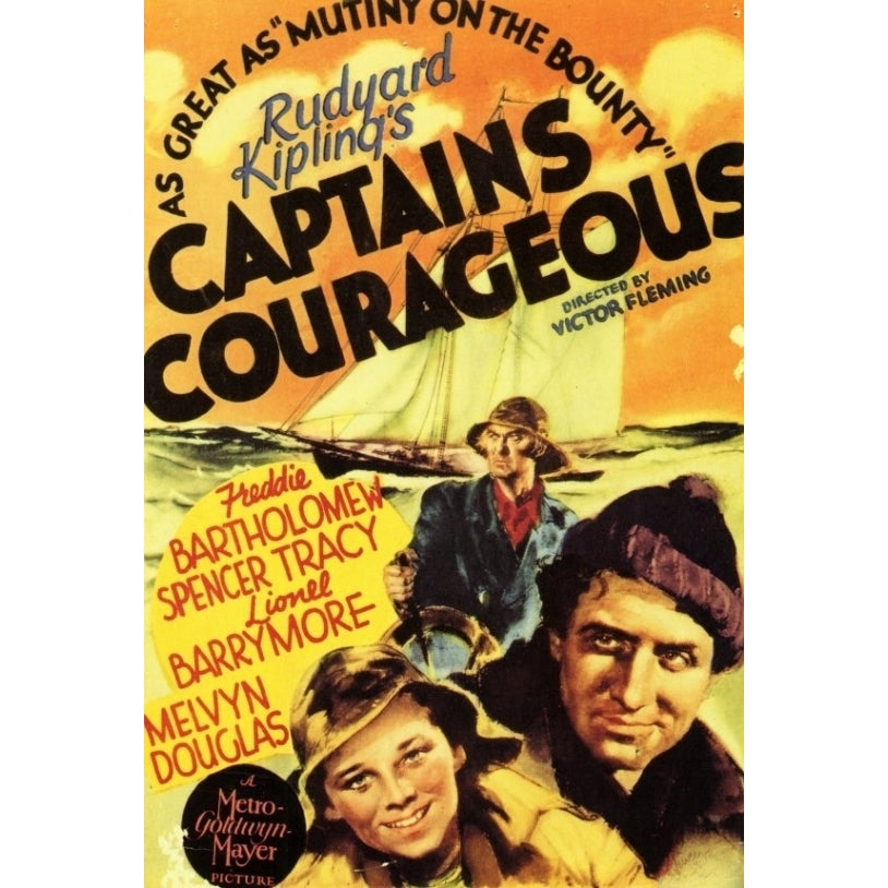 Captains Courageous Movie Poster Print (27 x 40) - Item MOVCF3309 Image 1