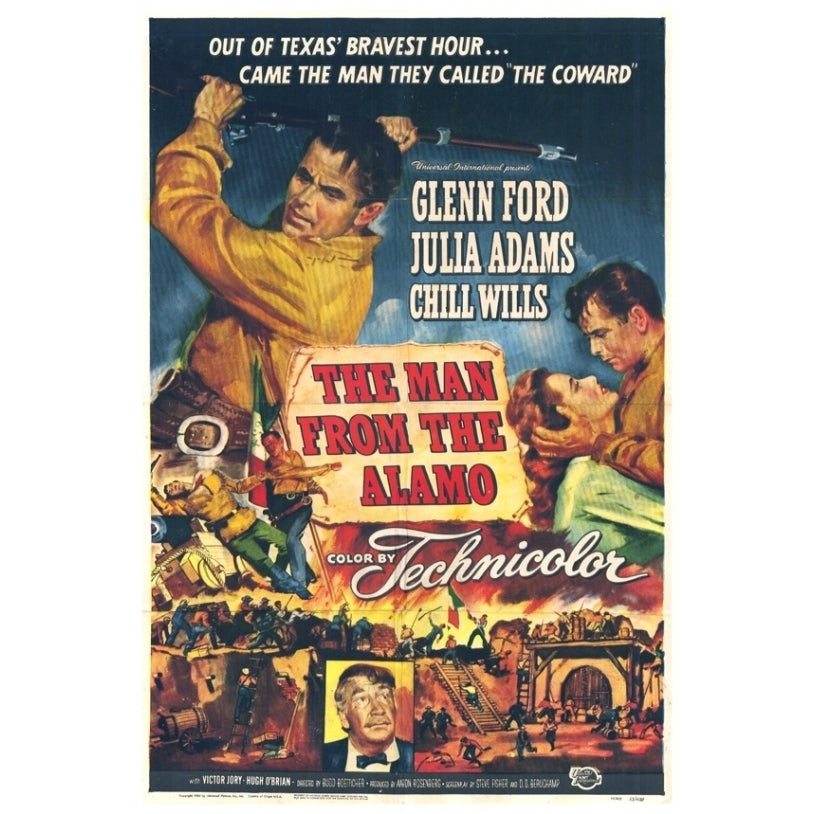 The Man from the Alamo Movie Poster Print (27 x 40) - Item MOVCF3438 Image 1