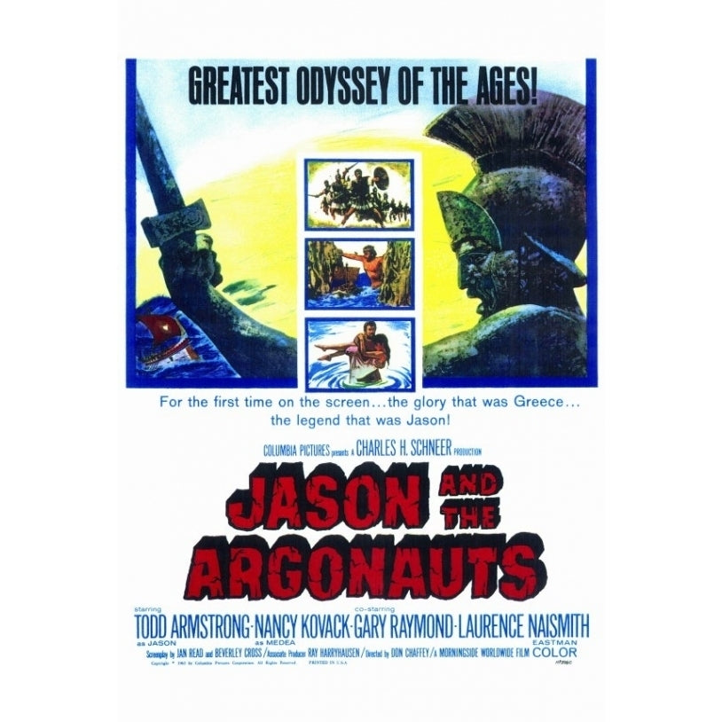 Jason and the Argonauts Movie Poster Print (27 x 40) - Item MOVCF4184 Image 1