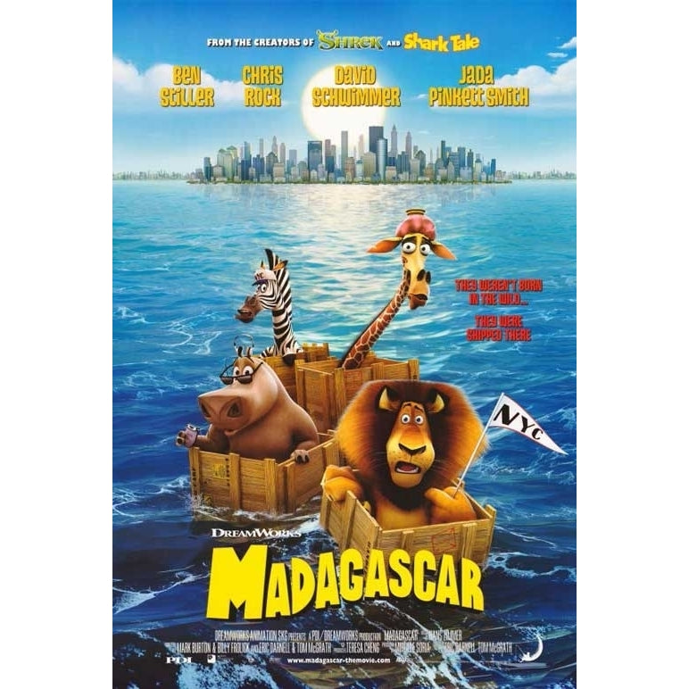 Madagascar Movie Poster Print (11 x 17) - Item MOVCF5155 Image 1